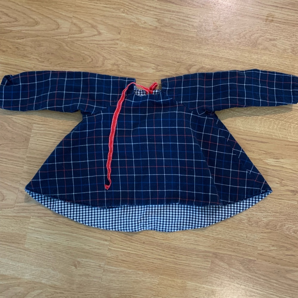 Reversible baby girls dress shirt 3-6 months